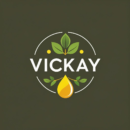 elegant emblem logo for vickay 1
